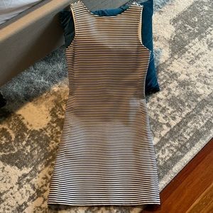 Theory striped dress